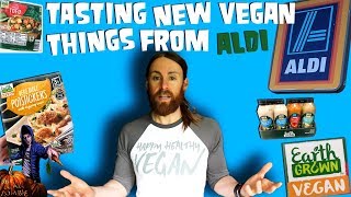 Tasting ALDI NEW Vegan Products