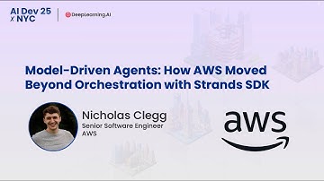 AI Dev 25 x NYC Nicholas Clegg: How AWS Moved Beyond Orchestration with Strands SDK