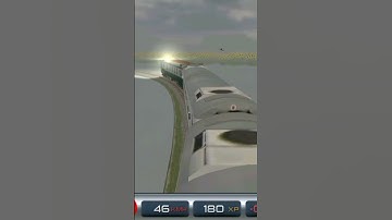 Train Driver 15 in Tutorial  at Night #gameworld #train #traingame