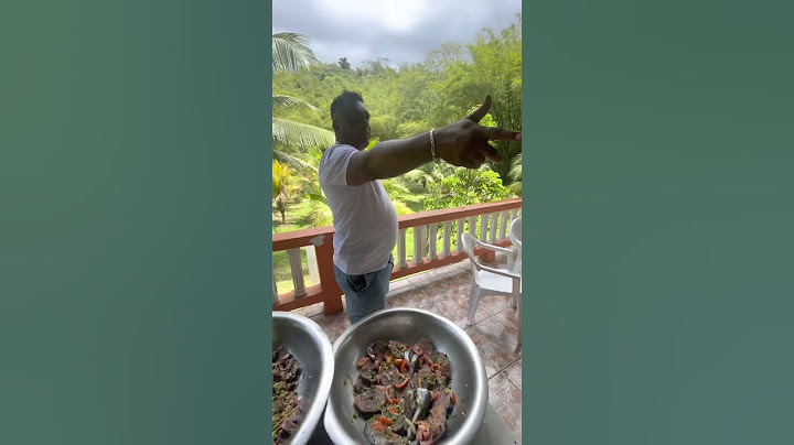 🇹🇹 Trini Bush Feast in Trinidad and Tobago #shorts