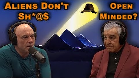 Zahi Hawass on Joe Rogan? Show me the photos! Flint Dibble reaction