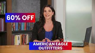 American Eagle Outfitters Coupon Code | American Eagle Outfitters Discount Code | 60% OFF