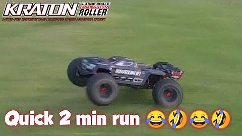 ARRMA Kraton 8s EXB 8s Open Field Run