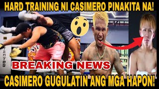 GRABE! HARD TRAINING NI CASIMERO PINAKITA NA😱! ALAS GUGULATIN SI INOUE SA JAPAN! #viral #trending 