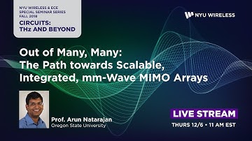 Out of Many, Many: The Path towards Scalable, Integrated, mm-Wave MIMO Arrays