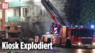 Explosion in Düsseldorf: 3 Menschen tot, mindestens 16 verletzt