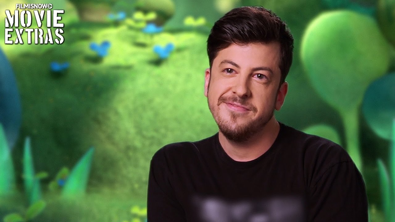 trolls on set visit with christopher mintz plasse king gristle