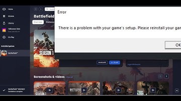 Fix Battlefield 6 REDSEC Error There Is A Problem With Your Game
