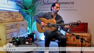 Domingo Esteso 1933 flamenco guitar for sale played by José Andrés Cortés