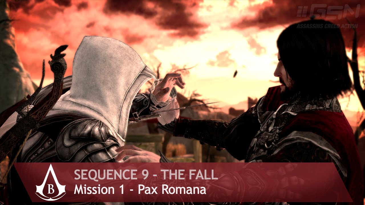 Assassin S Creed Brotherhood Sequence Mission Pax Romana