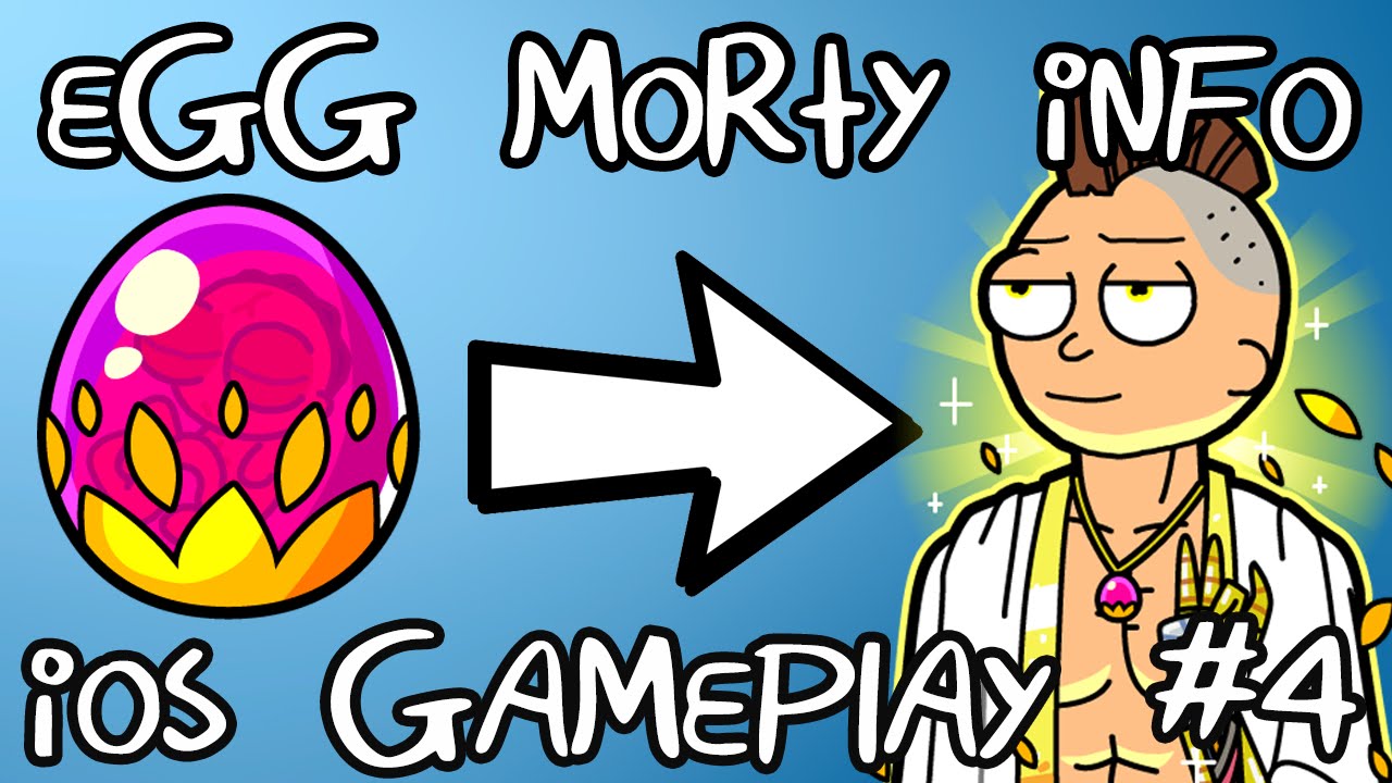pocket mortys egg morty evo ios gameplay 4 youtube