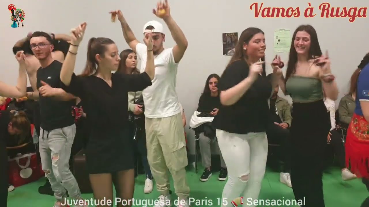 Vamos à Rusga 👉Juventude portuguesa de Paris 🪗Tradições de Portugal  🎉Festa e Animação 