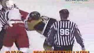 Mathieu Dandenault vs Jordin Tootoo