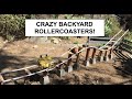 All of our Backyard Roller Coasters over the Years!