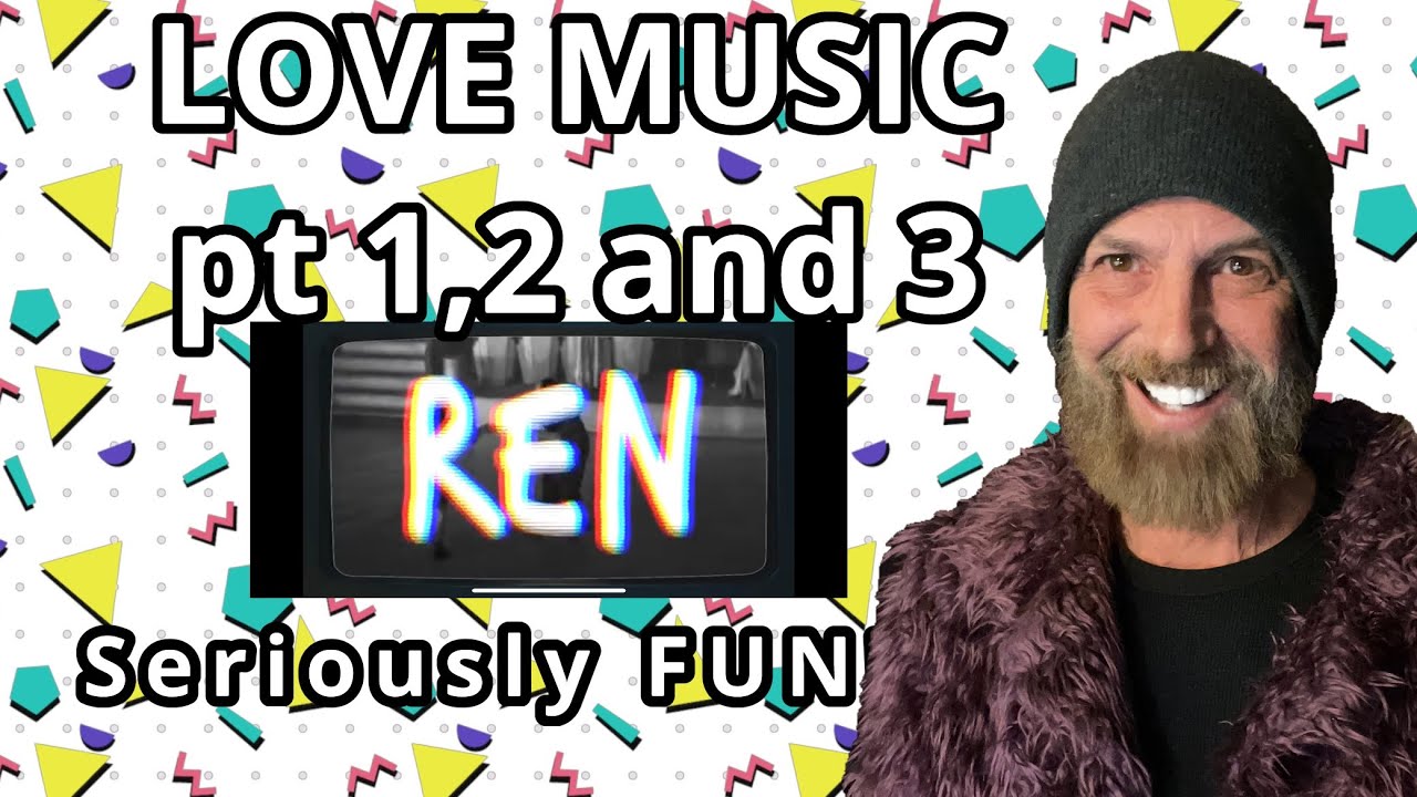 REN'S LOVE MUSIC 1,2 &3!!! SERIOUS FUN!!!! PRO GUITARIST REACTS