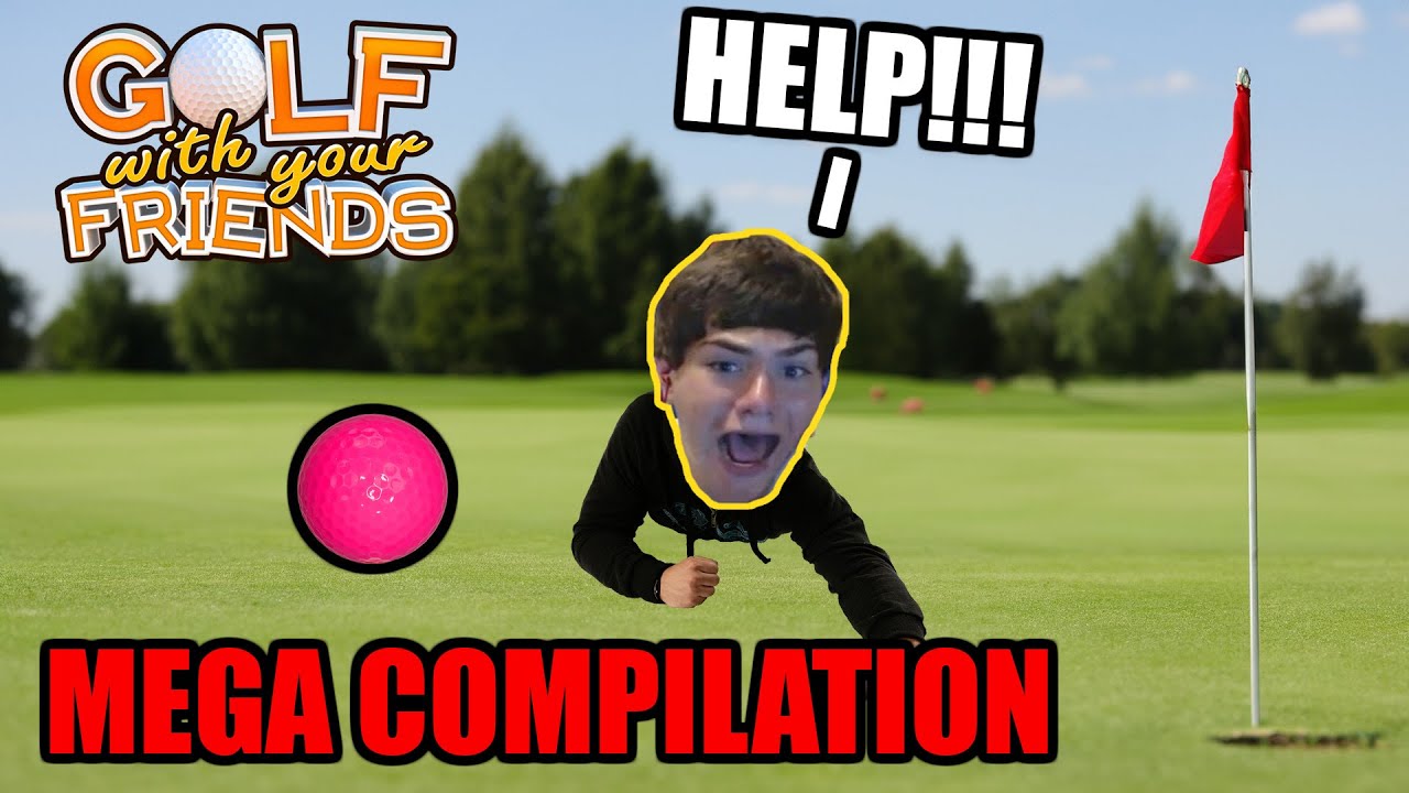 2+ HOURS OF GOLF WITH FRIENDS CHAOS! *MEGA COMPILATION*