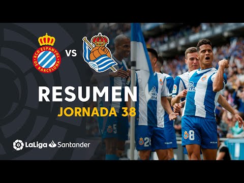 Resumen de RCD Espanyol vs Real Sociedad (2-0)