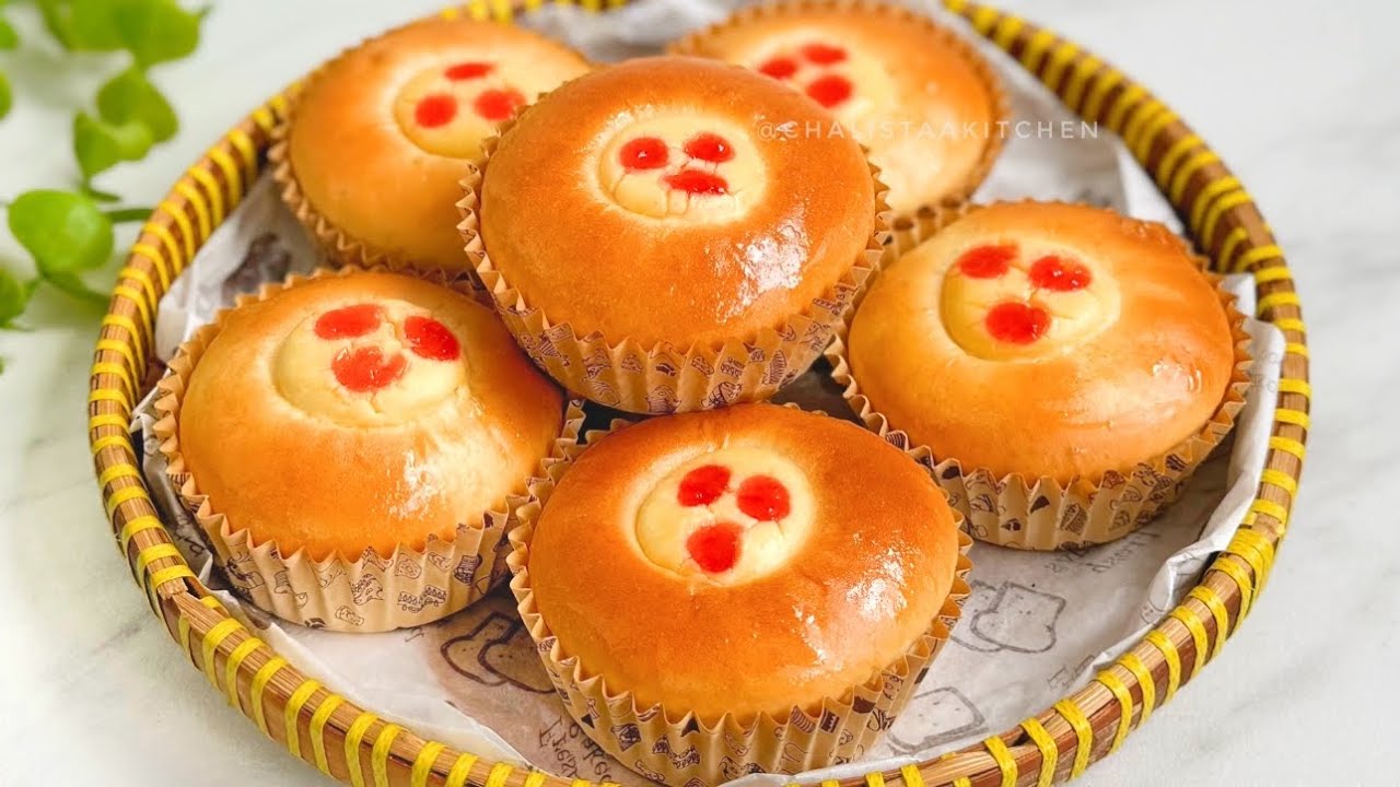 ROTI LEMBUT DENGAN FILLING CHEESE BERRY DI JAMIN ENAK SEPERTI BELI DI TOKO