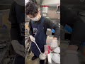 ニンニク入れるの忘れた〜🤣#はまにゃん #姪浜 #福はこび #福岡ラーメン #焼飯 #