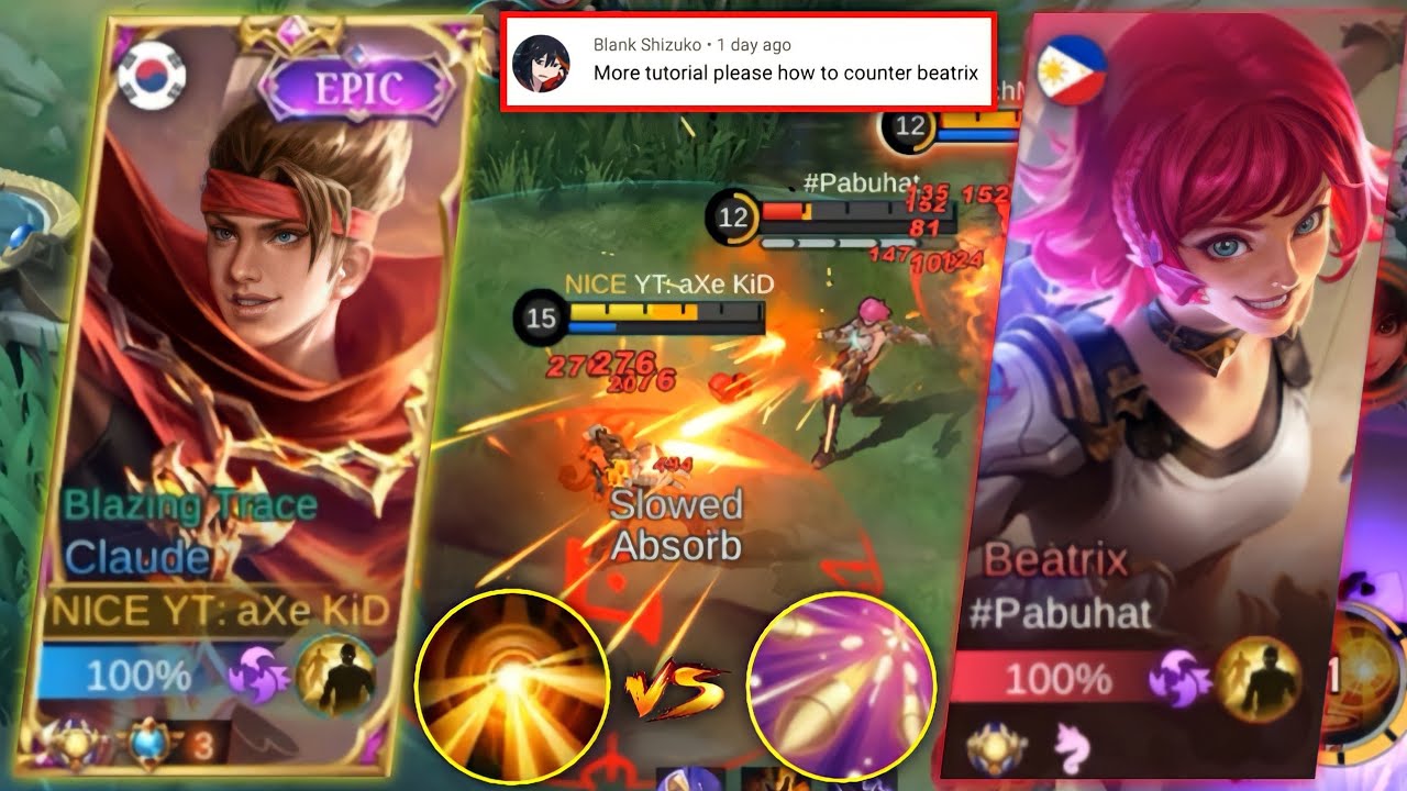 CLAUDE vs BEATRIX! EXPLAINED TUTORIAL!🔥🔥🔥