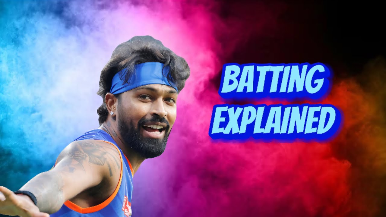 Cricket Analysis: Hardik Pandya Batting Style And Technique Analysis