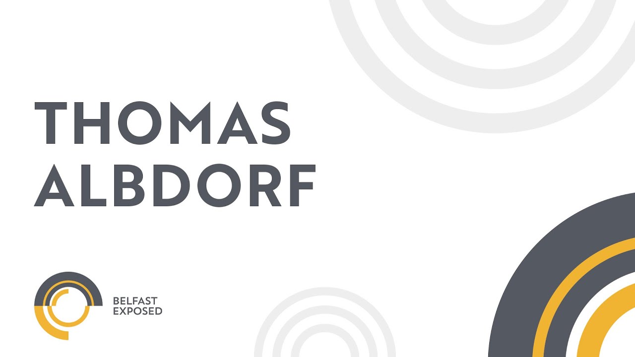 Thomas Albdorf Artist Introduction