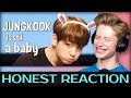 HONEST REACTION to Jungkook is still a baby... #HappyJungkookDay