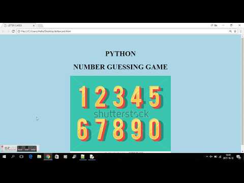 PYTHON - NUMBER GUESSING GAME