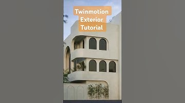 Twinmotion Exterior rendering Tutorial #twinmotion #tutorial #exterior #render #architecture #3dsmax