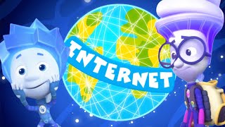 What is the Internet? | @The Fixies | Cartoons for Children | #Internet