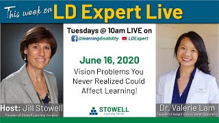 Episode 108-  Dr. Valerie Lam- Vision Problems You Never Realized Could Affect Learning