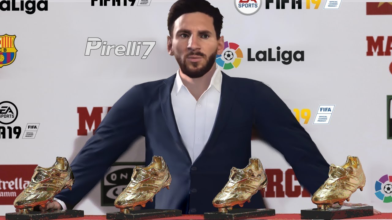 lionel messi golden boot 2019