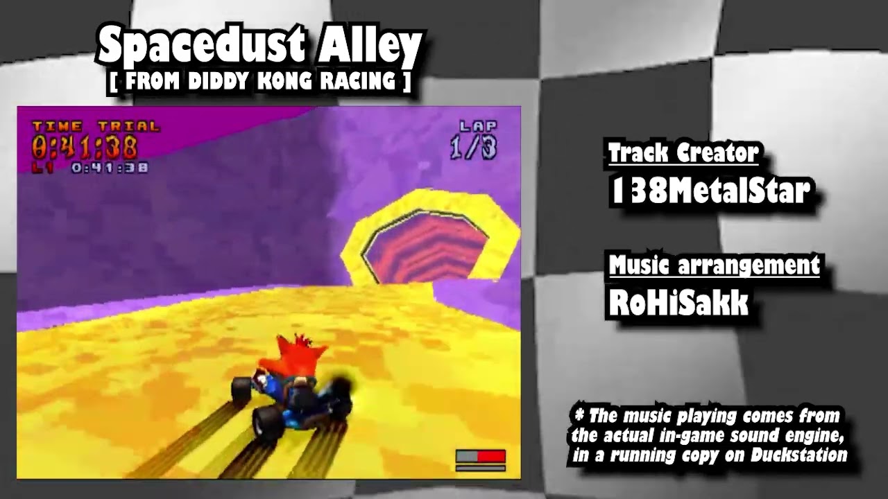 Crash Team Racing Music Showcase - Spacedust Alley