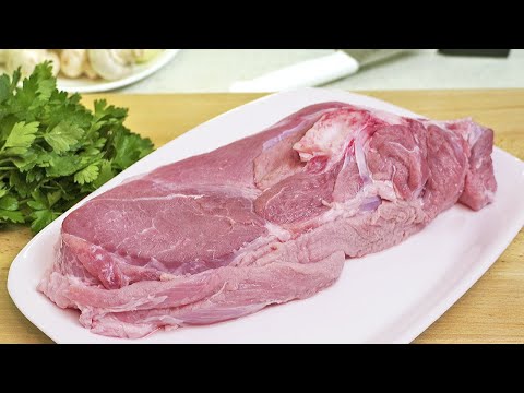 Video: Geschmortes Schweinefleisch Mit Nudeln - Ein Schritt-für-Schritt-Rezept Mit Einem Foto