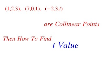 Collinear Points || 3D Geometry Solved Examples
