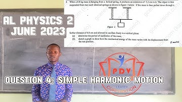 CGCE AL PHYSICS JUNE 2023 question 4