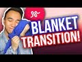 TIK TOK BLANKET TRANSITION TUTORIAL! #BlanketTransition *NEW*