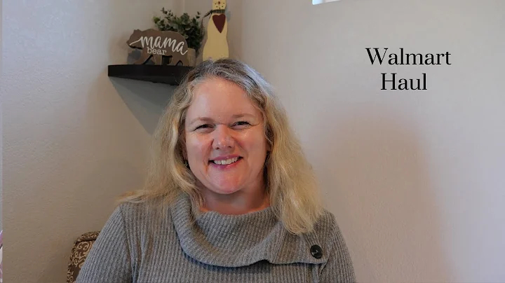 Walmart Haul and Try on  What $156 buys you! Decem...