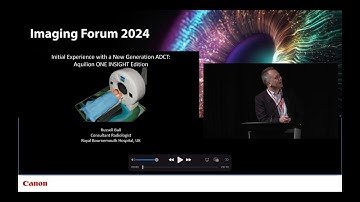 Initial Experience with a new generation ADCT:Aquilion ONE / INSIGHT Edition (Dr. Russell Bull)