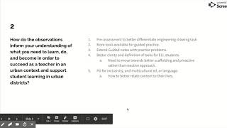 Klevence Classroom Observation Presentation