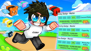 I Speedrun Every Badge in Bee Swarm Simulator and lost my Sanity..