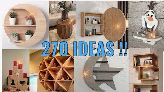 + 270 IDEAS EN MADERA QUE PUEDES HACER Y VENDER POR MUCHO DINERO ⛔🔥💲