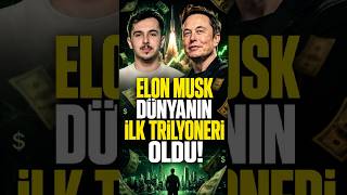 Elon Musk, Spacex Halka Arzıyla Dünyanın Ilk Trilyoneri Oldu