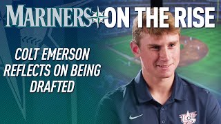 Mariners First-Round Pick Colt Emerson Reflects on Being Drafted