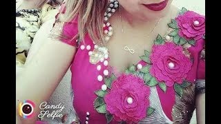 أكثر من 50 موديل قنادر بالورد يهبلو Gnader Aux Fleurs 2018