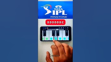 IPL Tune Music Piano Tutorial || Perfect Piano || #ipl #shorts #piano #music #ytshorts #trending#yt