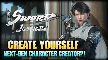 Sword of Justice – The Most Advanced Character Creator Ever?! 🤯 | Servers Open Nov 7!”
