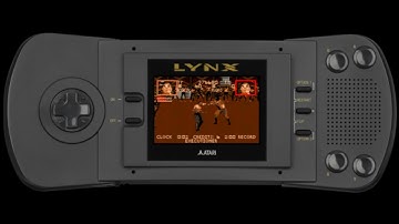 MAME 240 - Atari Lynx cartridges - New working software list additions