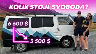 Finanční realita cestování - Jaké náklady očekávat na měsíčním roadtripu po Novém Zélandu?