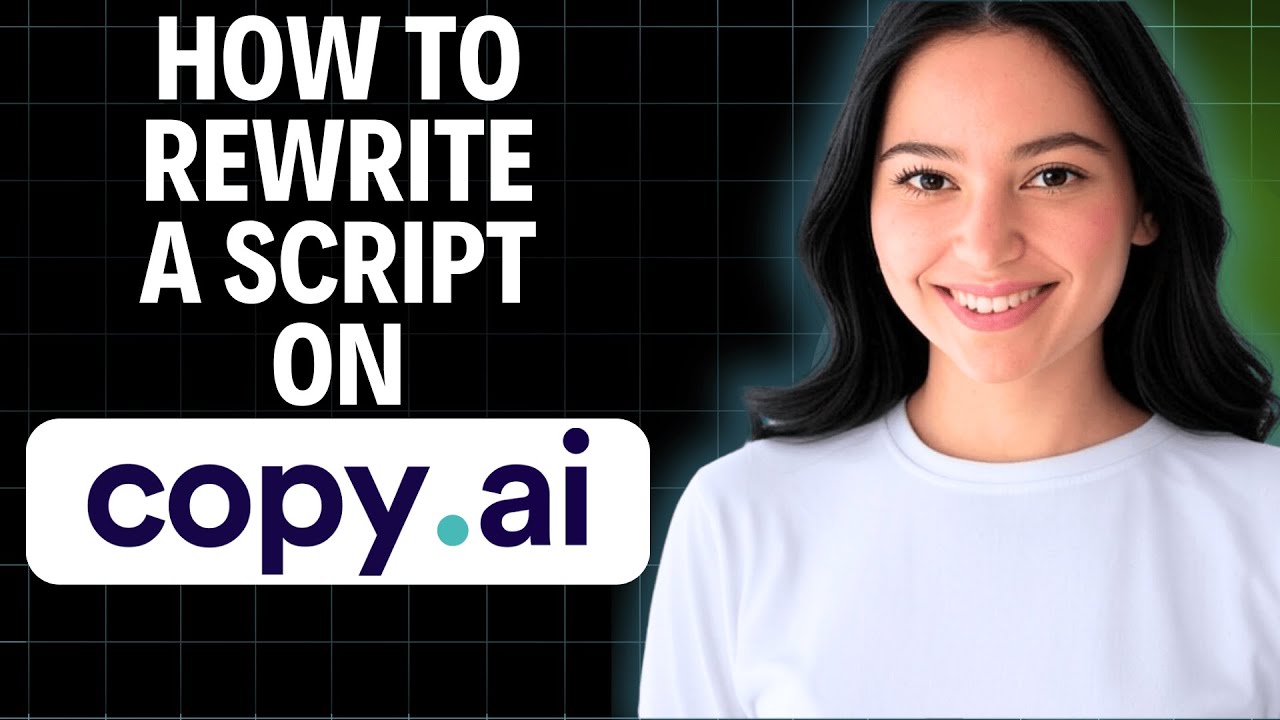How To Rewrite a Script On Copy.ai 2025 (Simple Steps) - YouTube
